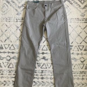 Perry Ellis Slim Fit Stretch Gray Pants Size 34x36